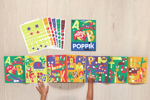 Poppik My Sticker Mosaic - Letters