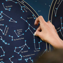 Load image into Gallery viewer, Poppik Giant Sticker Poster - Sky Map