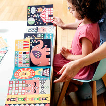 Load image into Gallery viewer, Poppik My Sticker Mosaic - Circus