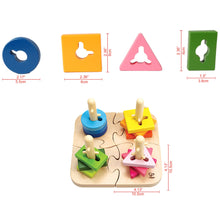 Load image into Gallery viewer, Hape Creative Peg Puzzle