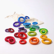 Load image into Gallery viewer, Grimm's Rainbow Building Rings