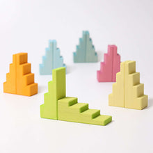 Load image into Gallery viewer, Grimm's Pastel Stepped Roofs