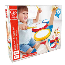 Load image into Gallery viewer, Hape Drum and Cymbal Set