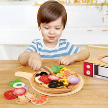Load image into Gallery viewer, Hape Perfect Pizza Playset