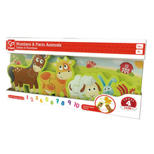 Load image into Gallery viewer, Hape Numbers & Farm Animals