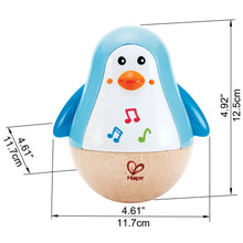 Load image into Gallery viewer, Hape Penguin Musical Wobbler