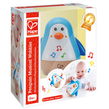 Load image into Gallery viewer, Hape Penguin Musical Wobbler