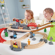 Load image into Gallery viewer, Hape Railway Bucket Builder Set