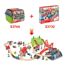 Load image into Gallery viewer, Hape Railway Bucket Builder Set