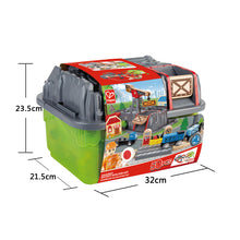 Load image into Gallery viewer, Hape Railway Bucket Builder Set