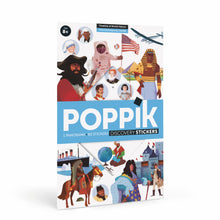Load image into Gallery viewer, Poppik Giant Sticker Poster - Timeline of World History