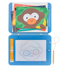 Load image into Gallery viewer, Petit Collage Funny Faces Magic Sketch Board