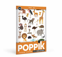 Load image into Gallery viewer, Poppik Mini Sticker Poster - Colours (Set of 5)