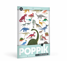 Load image into Gallery viewer, Poppik Mini Sticker Poster - Dinosaurs