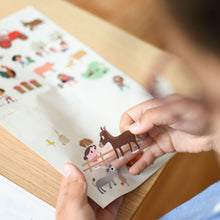 Load image into Gallery viewer, Poppik Mini Sticker Poster - Farm