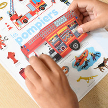 Load image into Gallery viewer, Poppik Mini Sticker Poster - Firefighters