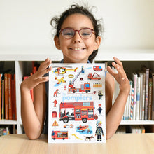 Load image into Gallery viewer, Poppik Mini Sticker Poster - Firefighters