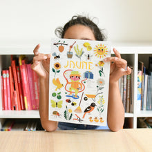 Load image into Gallery viewer, Poppik Mini Sticker Poster - Yellow (Garden)