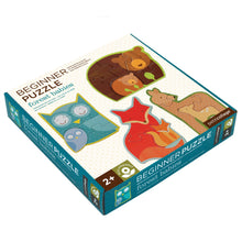 Load image into Gallery viewer, Petit Collage Forest Babies Beginner Puzzle