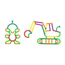 Load image into Gallery viewer, Geostix Letter Construction Set
