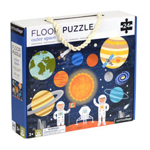 Load image into Gallery viewer, Petit Collage Outer Space Floor Puzzle