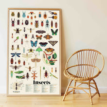 Load image into Gallery viewer, Poppik Giant Sticker Poster - Insects