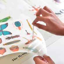 Load image into Gallery viewer, Poppik Giant Sticker Poster - Insects