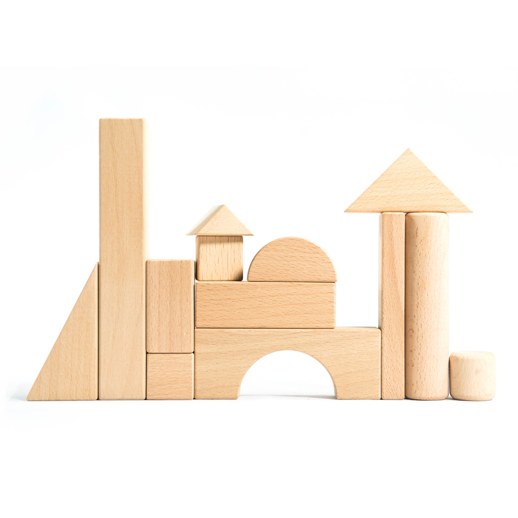 Natural Building Blocks 180 Piece Mega Set – Barefoot Toys