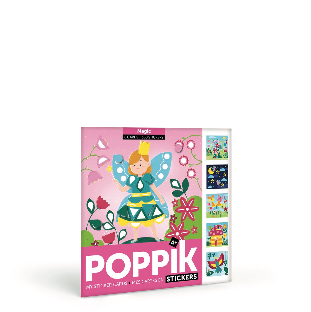 Poppik My Sticker Cards - Magic
