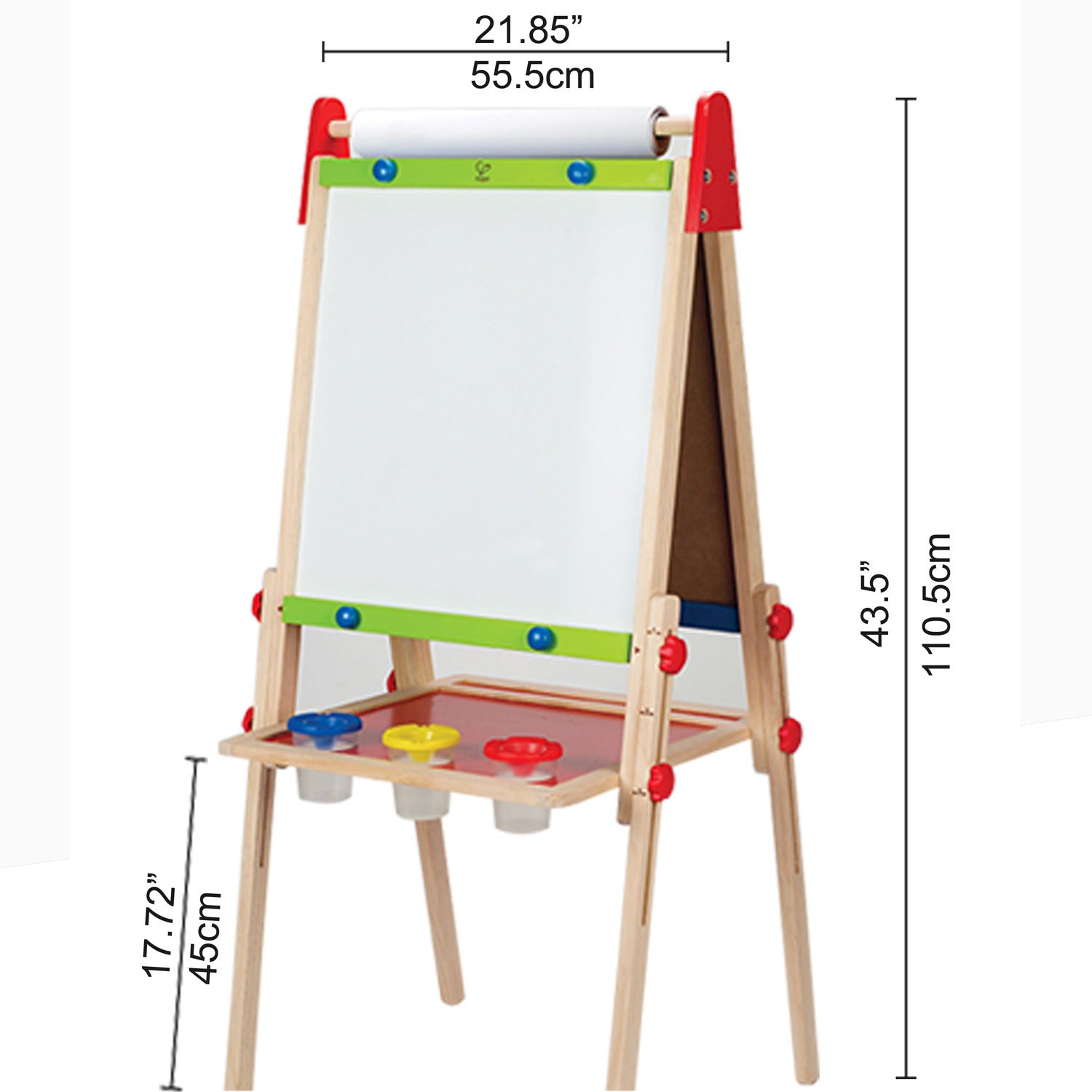Hape Magnetic All In 1 Easel Barefoot