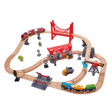 Load image into Gallery viewer, Hape Busy City Rail Set