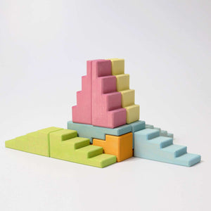 Grimm's Pastel Stepped Roofs