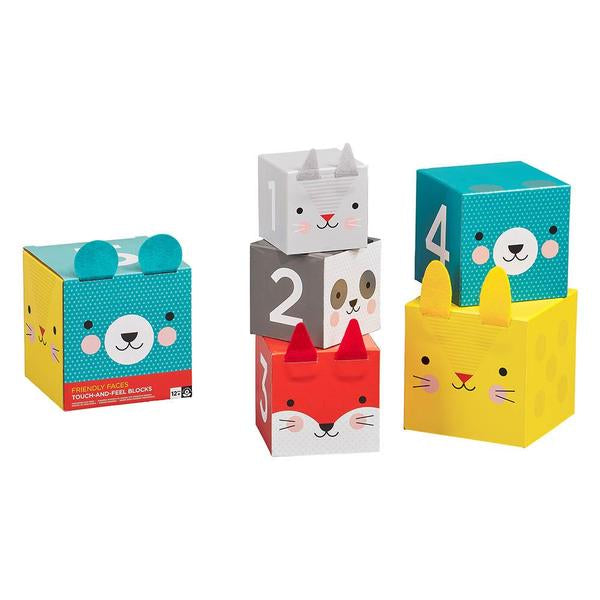 Petit Collage Touch and Feel Nesting Blocks – Barefoot Toys