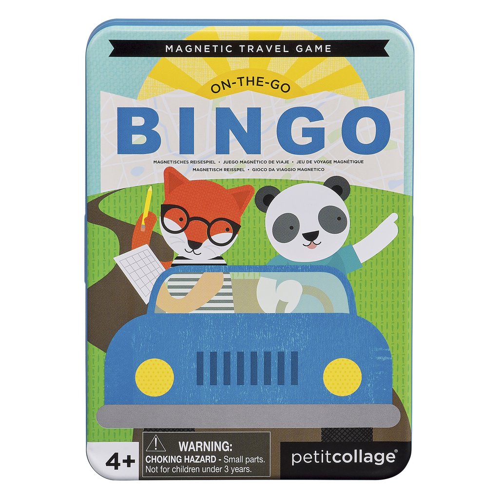 Petit Collage Magnetic Travel Game - On-the-Go Bingo