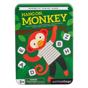 Petit Collage Magnetic Travel Game - Hang On Monkey