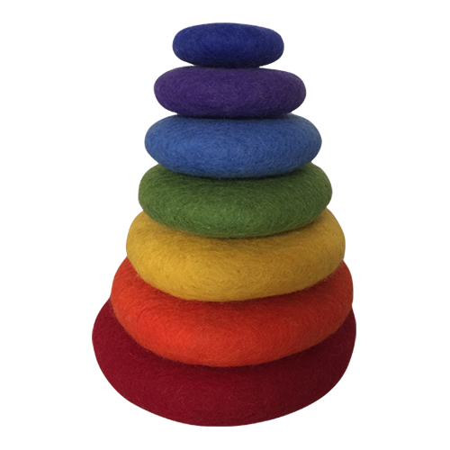 Papoose Rainbow Stacking Set