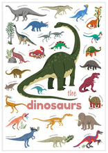 Load image into Gallery viewer, Poppik Mini Sticker Poster - Dinosaurs
