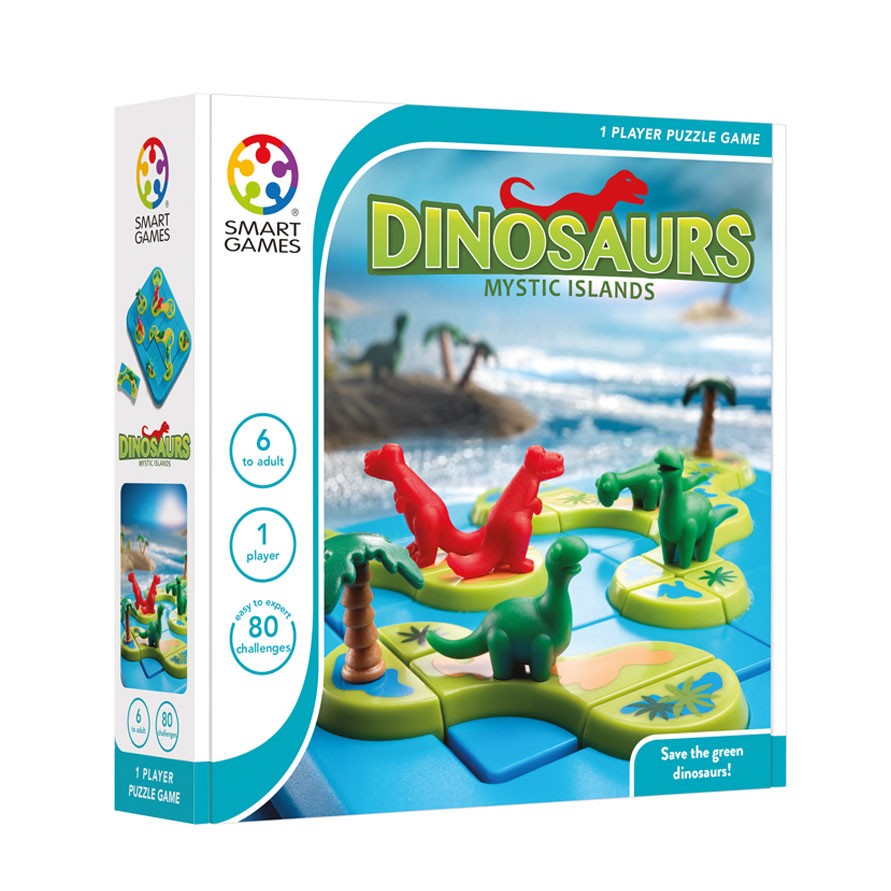 Smart Games Dinosaurs: Mystic Islands (Ages 6+)