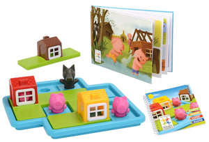 Smart Games Three Little Piggies Deluxe (Ages 3+)