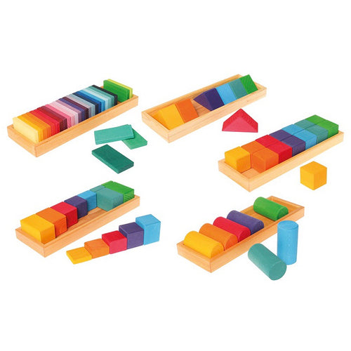 Grimm's Shapes & Colours Building Set