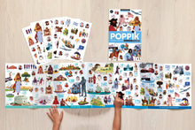 Load image into Gallery viewer, Poppik Giant Sticker Poster - Timeline of World History