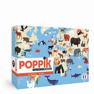 Poppik Puzzle - Animals of the World