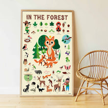 Load image into Gallery viewer, Poppik Giant Sticker Poster - Forest