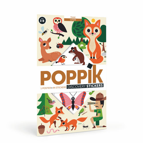 Poppik Giant Sticker Poster - Forest